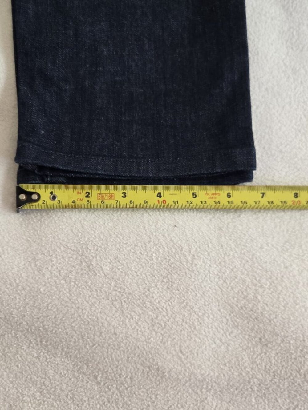 Banana Republic Dark Wash Straight Leg Jeans 32R EUC - Picture 10 of 13